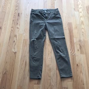Forest green jeans